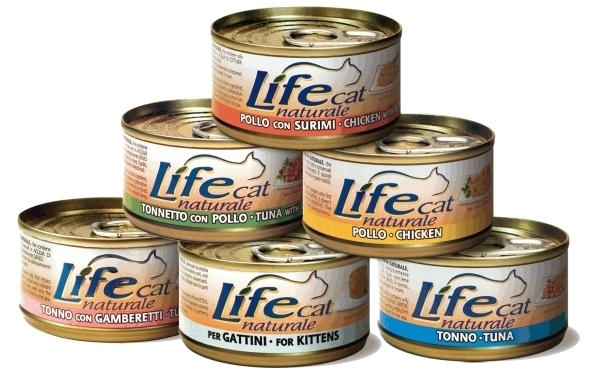 produkty Life Cat italské konzervované krmivo pro kočky