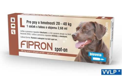 FIPRON spot-on pro psy L 1 x 2,68 ml