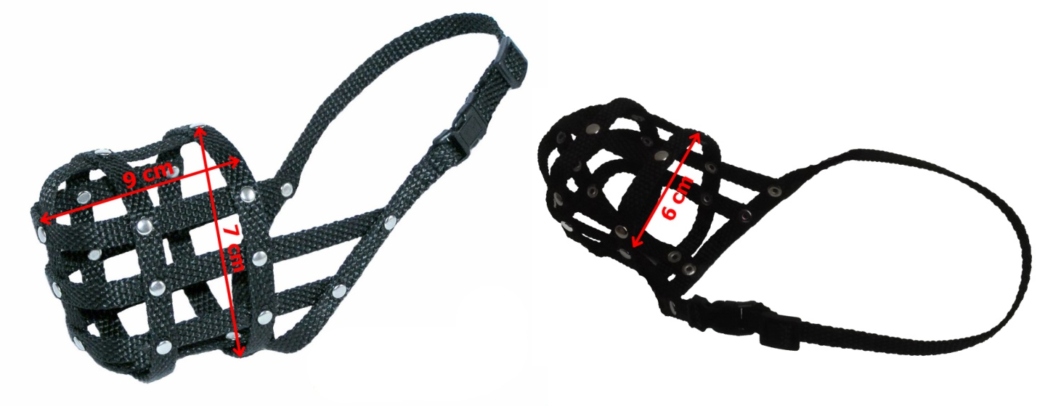 Náhubek popruh nylon č.04