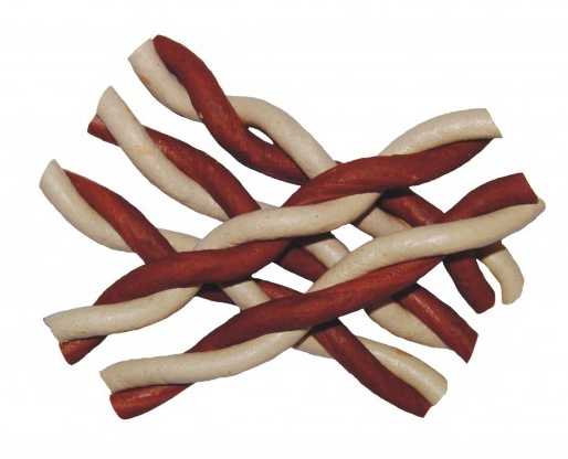 Jerky tyčinka kroucená Vanilka & kuře JUKO Snacks (50 ks)