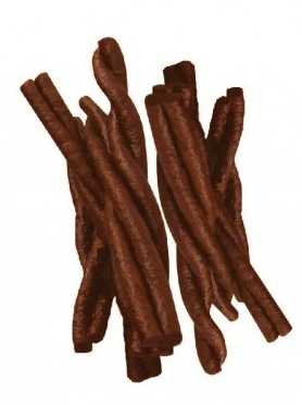 Jerky tyčinka kroucená Kuřecí JUKO Snacks (50 ks)