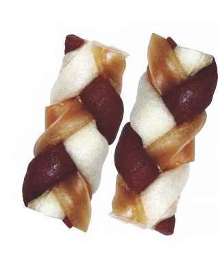 Splétaný copánek Kuřecí JUKO Snacks (40 ks)