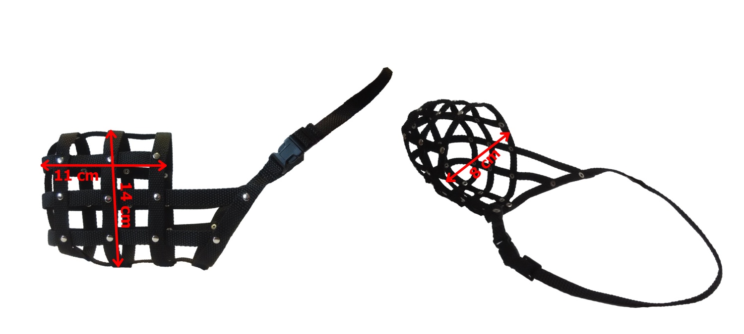 Náhubek popruh nylon č.08