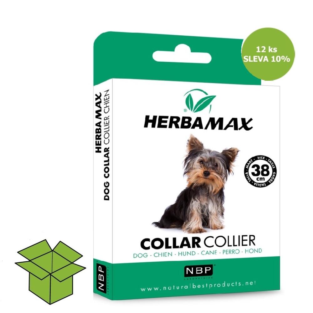 Herba Max Collar Dog repelentní obojek, pes 38 cm (12 ks) SLEVA 10 %
