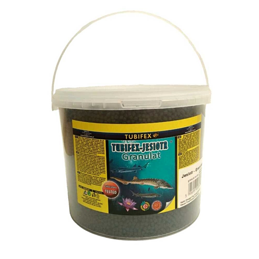 Tubifex krmivo pro jesetery 4 mm, sáček 2 kg