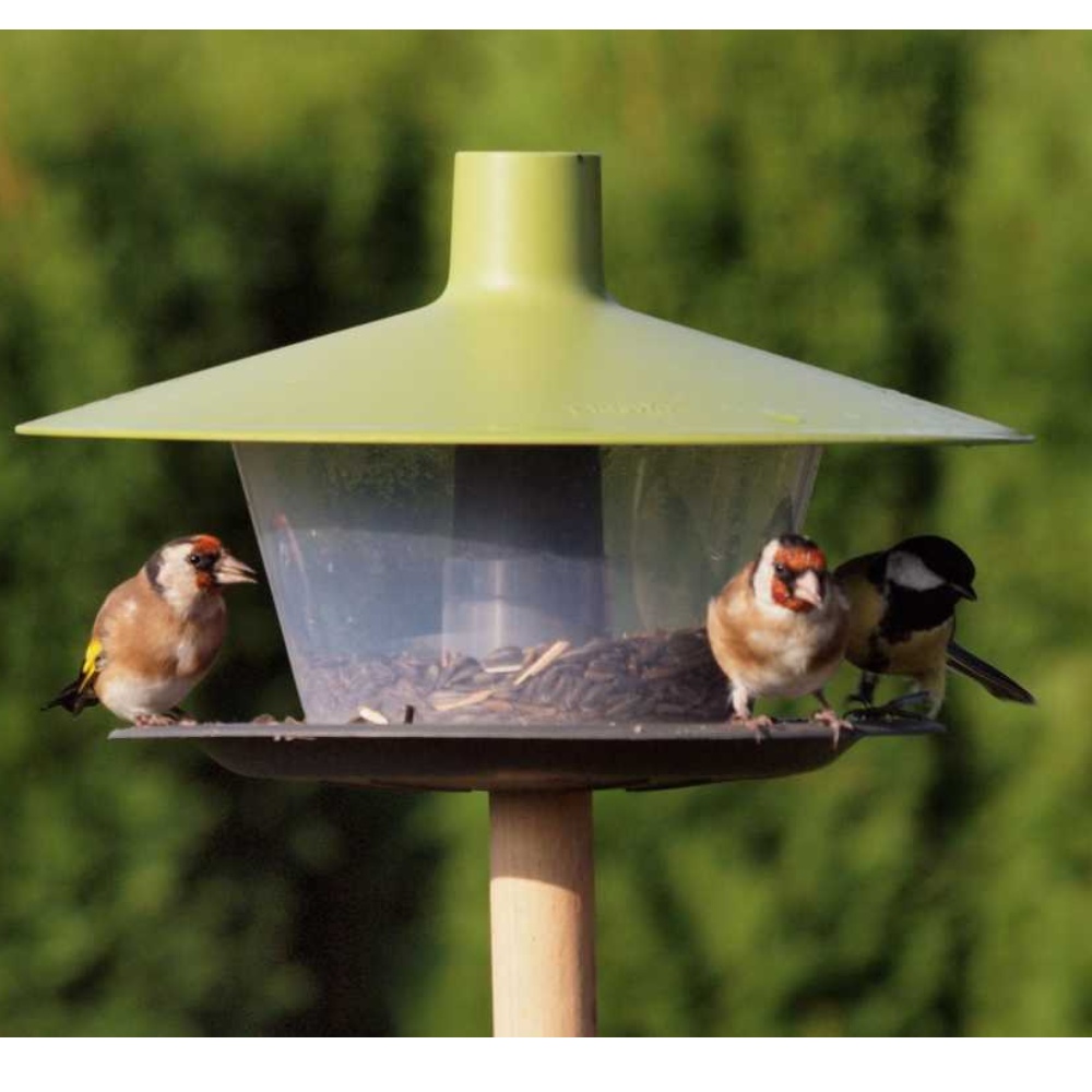 Krmítko venkovní Finch talíř zelená