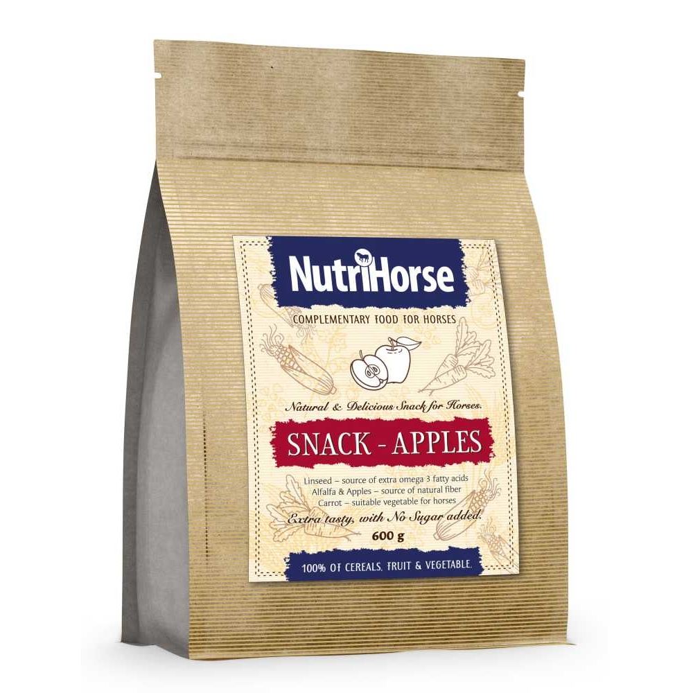 NutriHorse Snack (pochoutka pro koně) Apple 600 g