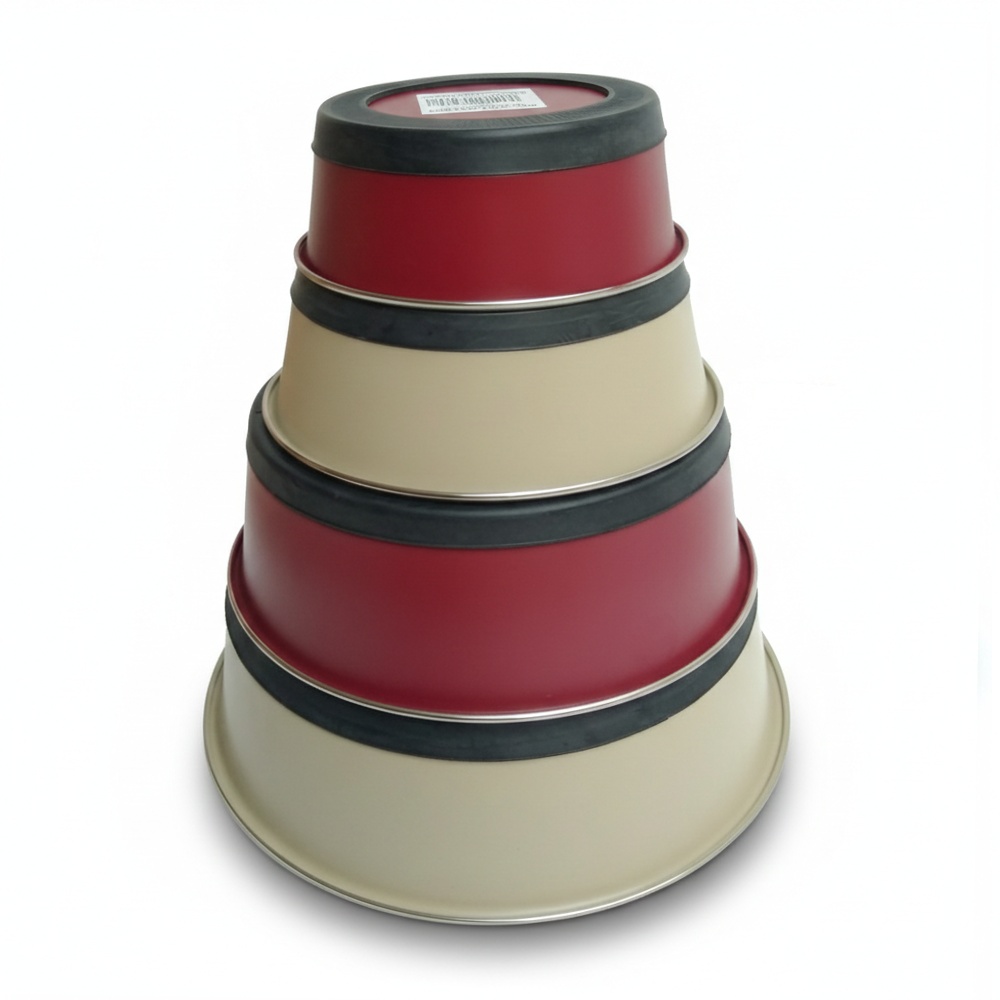 Miska nerez těžká silikonový pásek 2,25 l