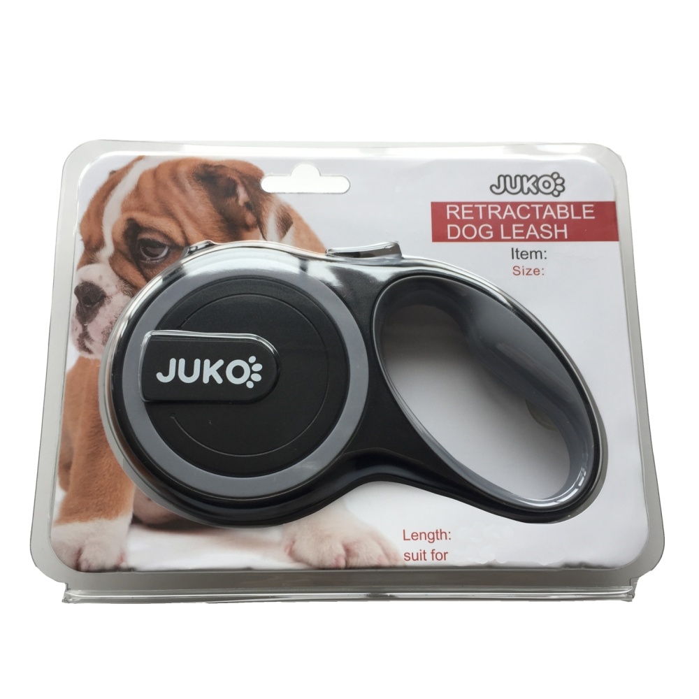 Samonavíjecí vodítko tape šedá S 15 kg 3 m