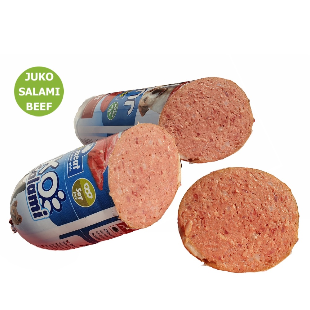 JUKO Salami Chicken (kuřecí) 2 x15 ks + Beef (hovězí) 2 x15 ks - SLEVA 10 %