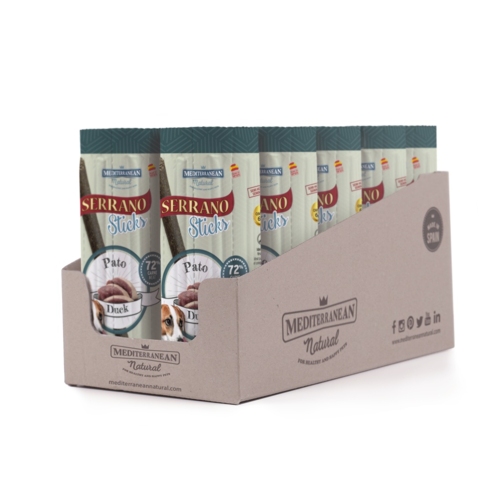 Serrano Dog Sticks Duck, tyčinka 16 x 12 g