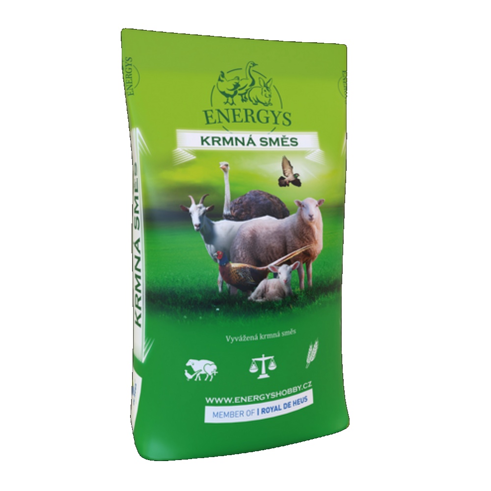 Energys Pštros Mini (do 6 měsíců) 25 kg