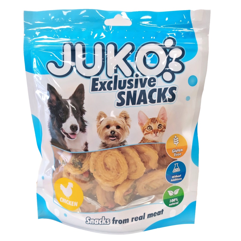 Chicken & vegetable Roll JUKO Snacks 250 g