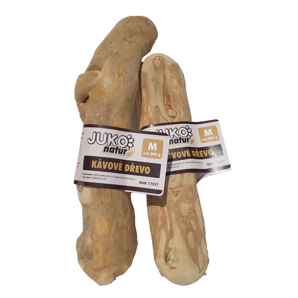 Žvýkací kávové dřevo JUKO M (cca 200 g)