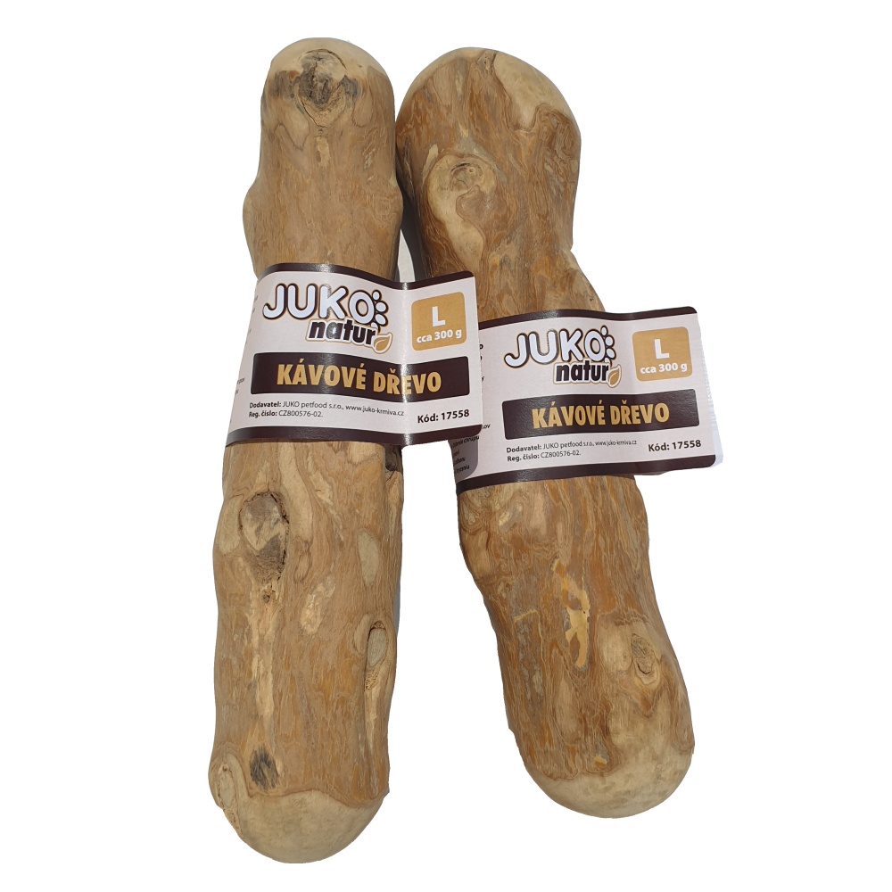 Žvýkací kávové dřevo JUKO L (cca 300 g)