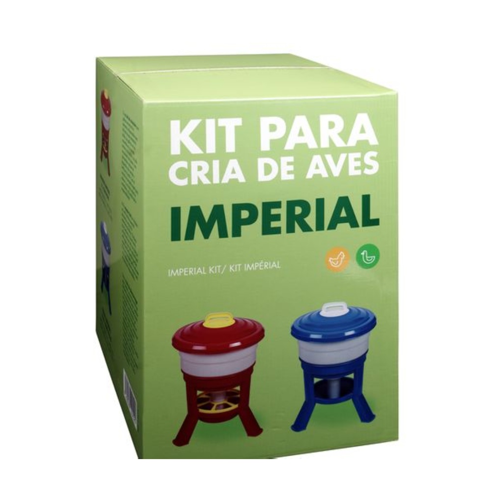 Sifonová napáječka a krmítko pro drůbež, sada imperial