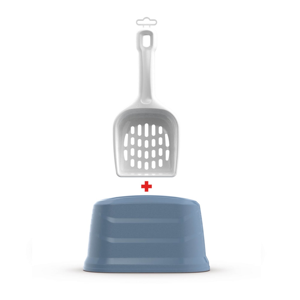 Univerzální držák na lopatku s lopatkou 2 v 1, mix barev