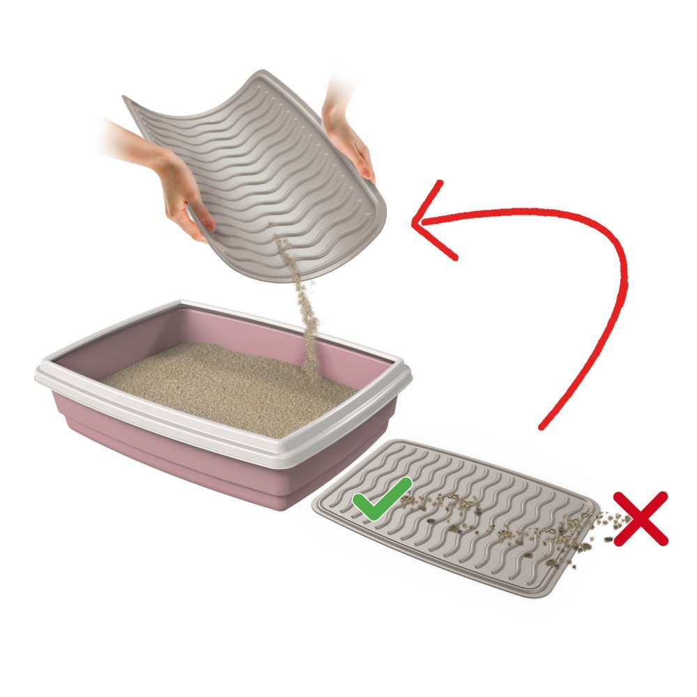 Předložka před WC Sandy, mix barev