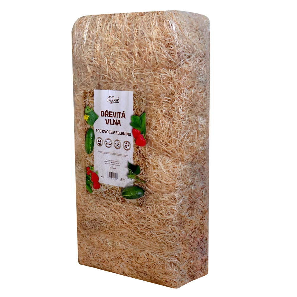 Dřevitá vlna pod ovoce a zeleninu Limara 3 kg