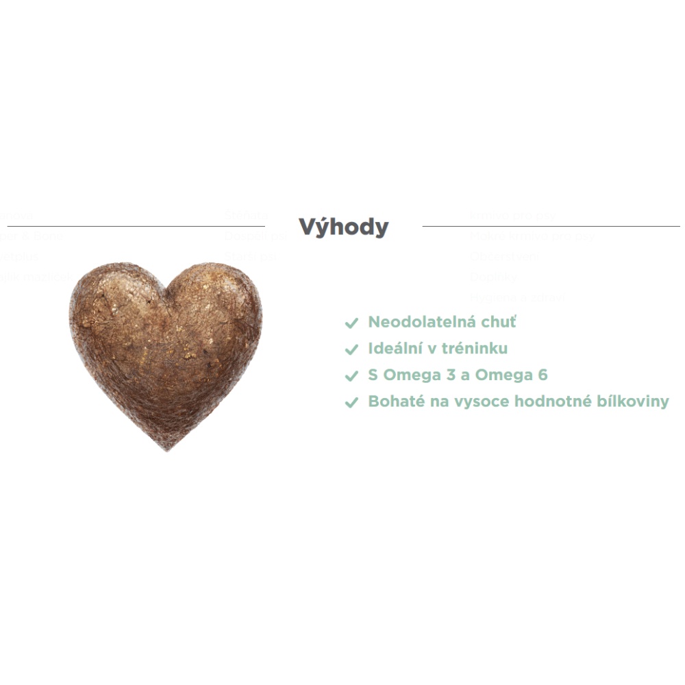 Harper and Bone Cat & Dog iberské měkké pamlsky kuře a vepřové 90 g