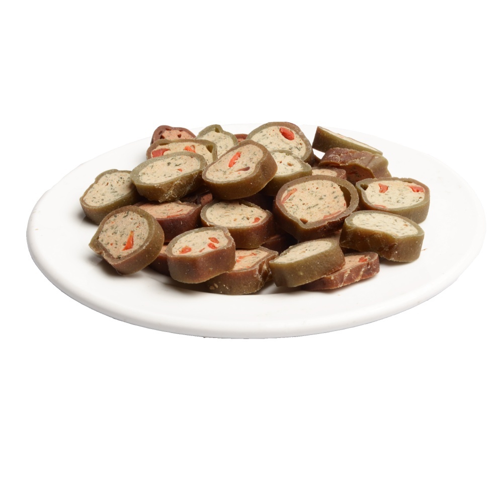 AKCE-Chicken & pollock vege Roll JUKO Snacks 250 g + 30 g ZDARMA