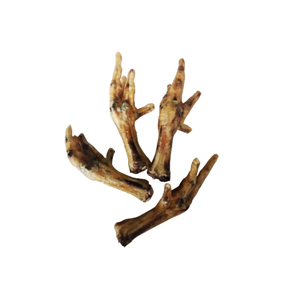 Nožky kuřecí sušené JUKO 100 g (4 - 5 ks)