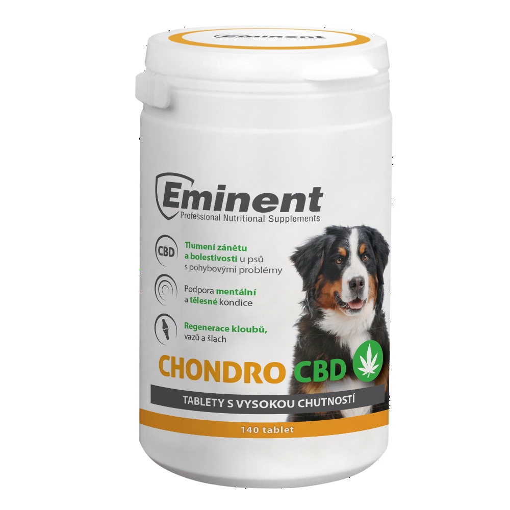 Eminent Chondro CBD, tablety 140 ks