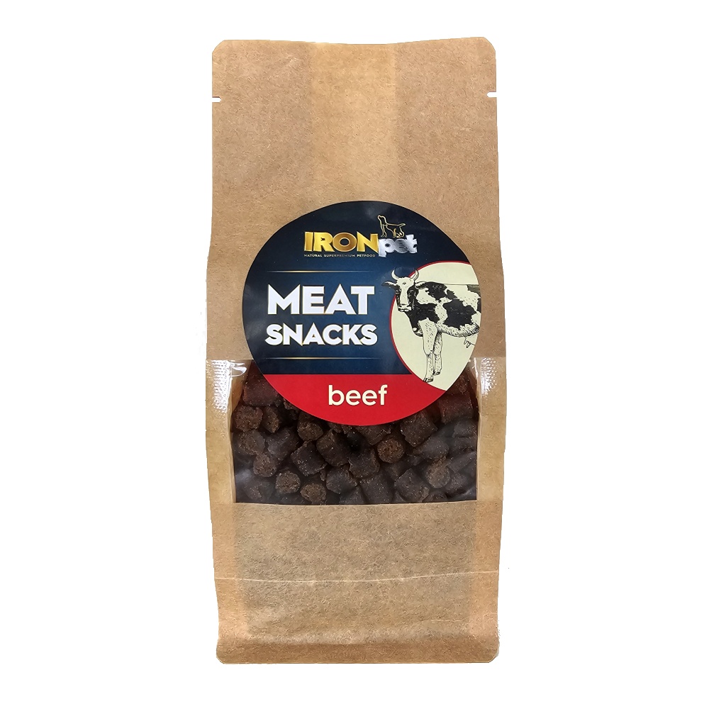 IRONpet tréninkové masové pamlsky Hovězí 400 g