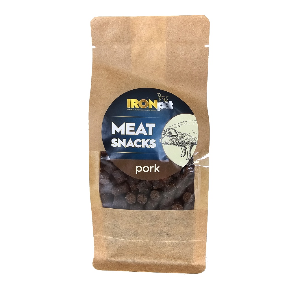 IRONpet tréninkové masové pamlsky Vepřové 400 g