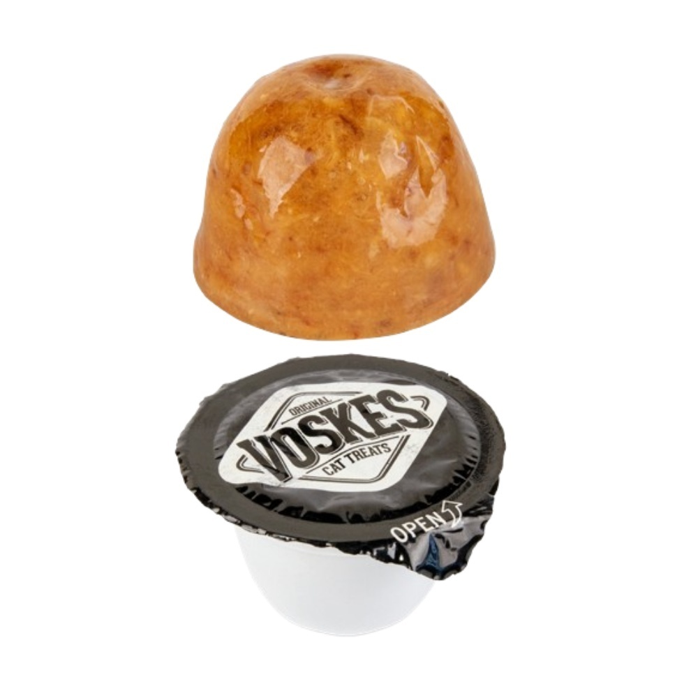 Voskes Cat jelly cups želatinové košíčky s tuňákem a krevetama 6 x 25 g