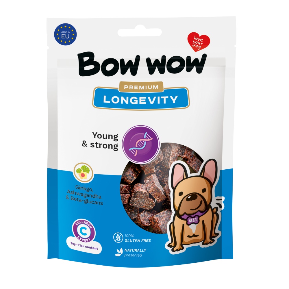 Premium Longevity funkční pamlsek pro dlouhý a aktivní život 60 g