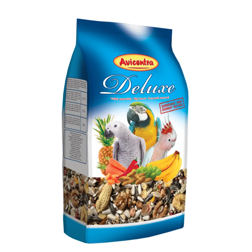 Avicentra Deluxe Velký papoušek 1 kg
