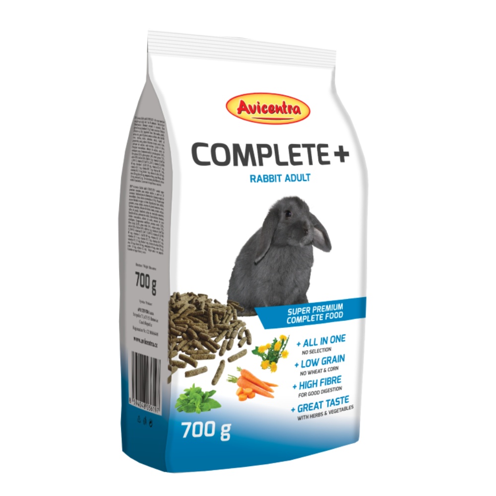Avicentra Complete+ Králík adult 700 g