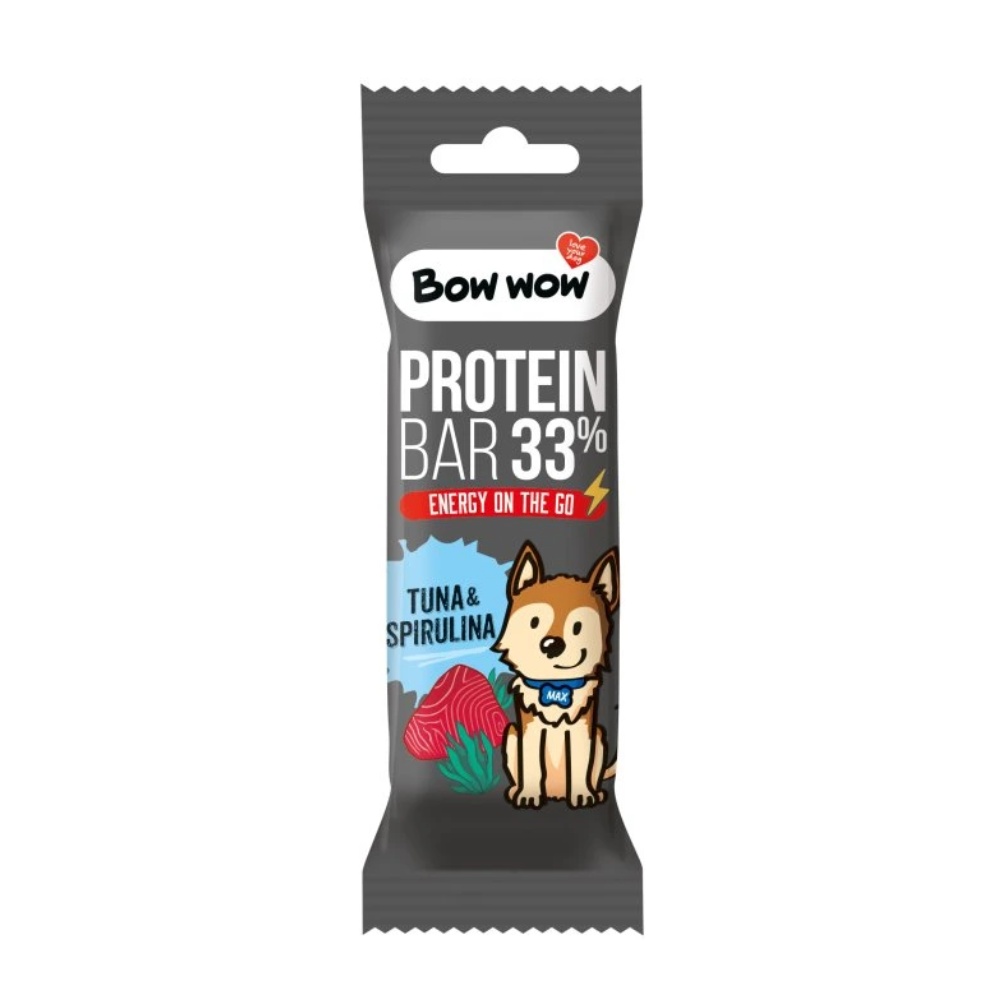 Proteinová tyčinka Tuňák & Spirulina 32 g (20 x 1 ks)