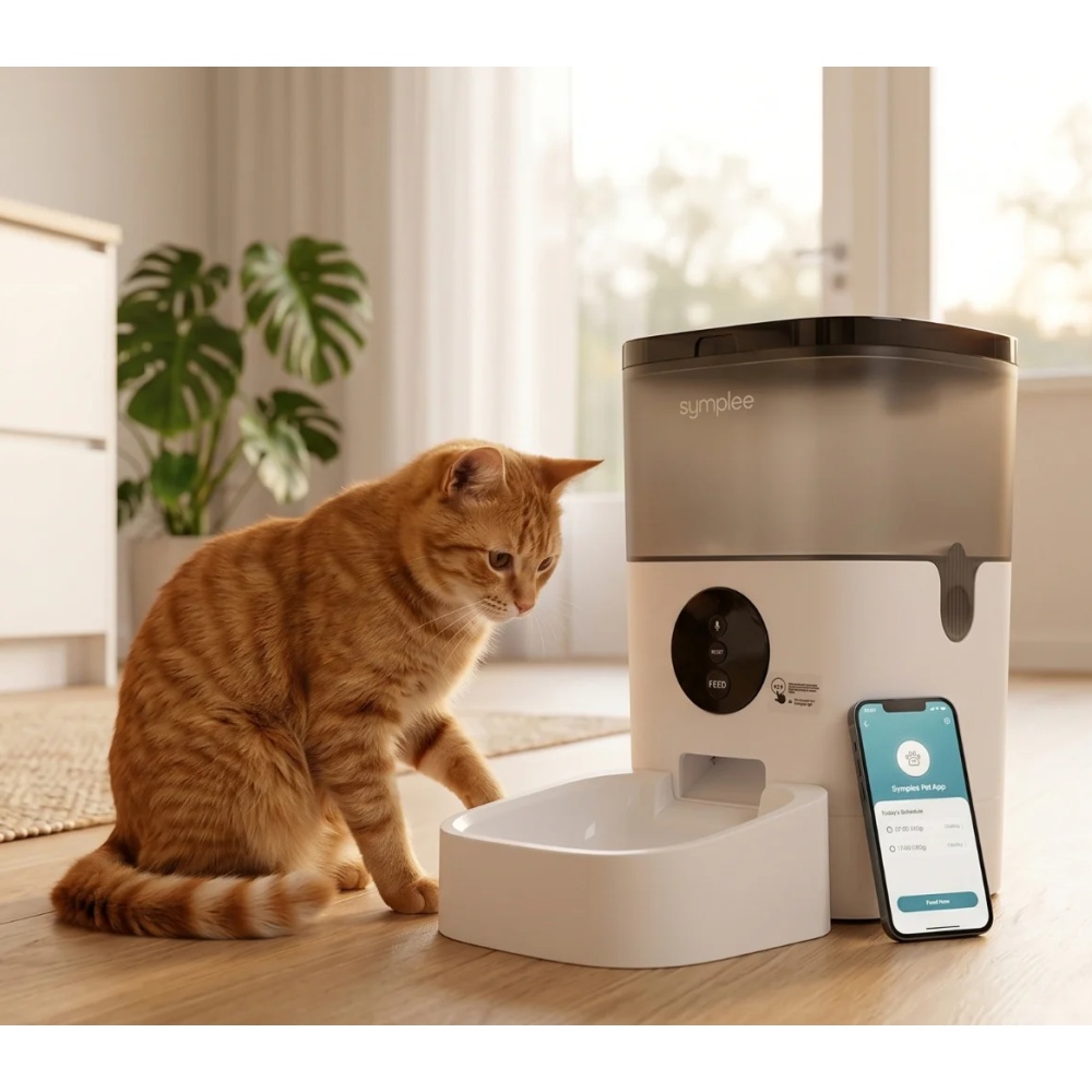 Smart automatický dávkovač krmiva s WiFi SYMPLEE DU4L-W