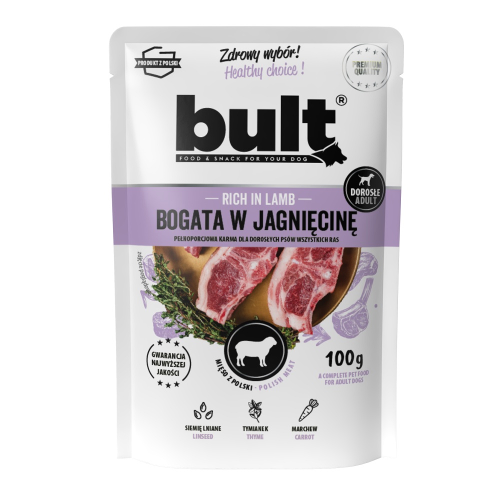 Bult Dog jehněčí, kapsička 100 g
