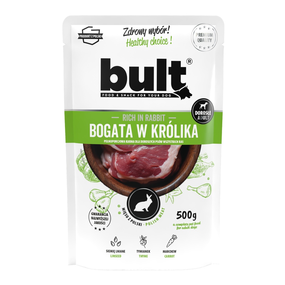 Bult Dog králík, kapsička 500 g