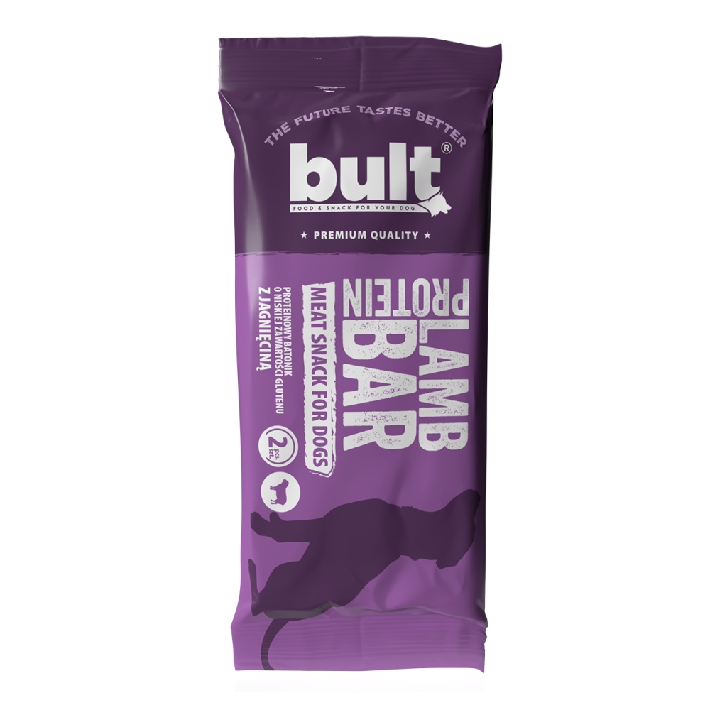 Bult Dog Proteinová tyčinka jehněčí 75 g (2 ks)