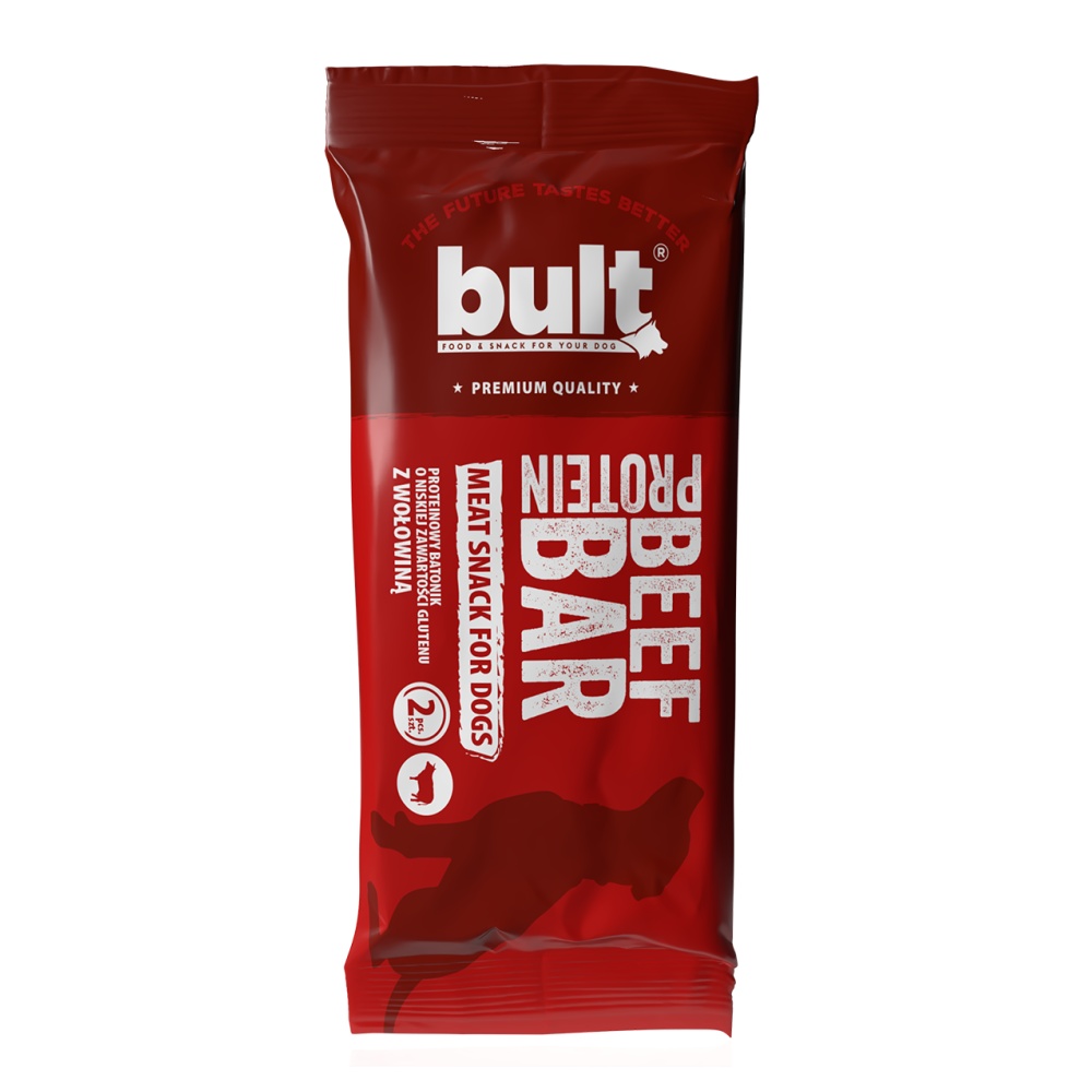 Bult Dog Proteinová tyčinka hovězí 75 g (2 ks)