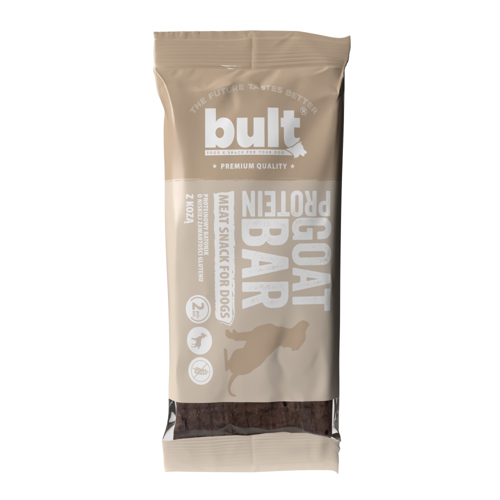 Bult Dog Proteinová tyčinka kozí 75 g (2 ks)