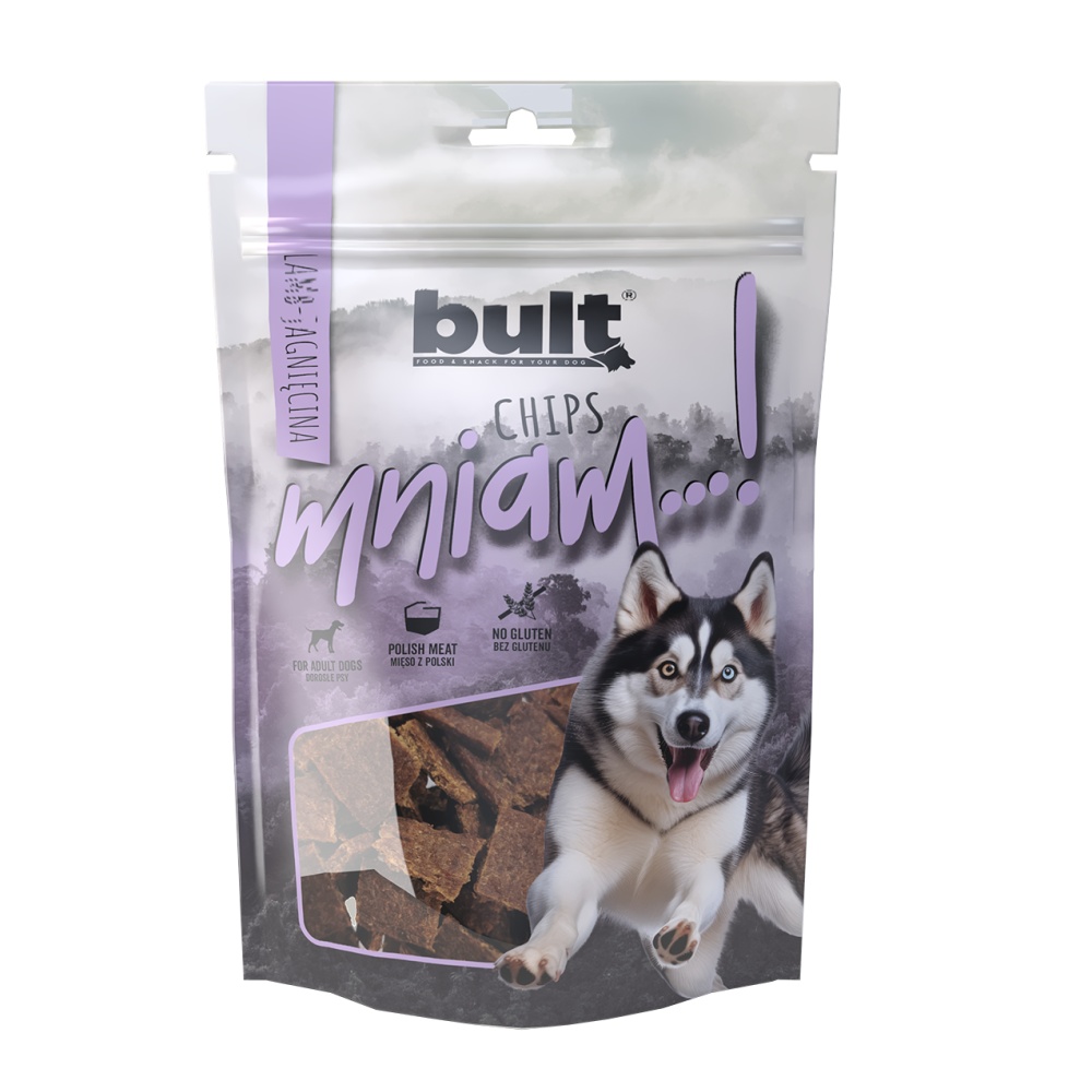 Bult Dog Chipsy jehněčí 100 g