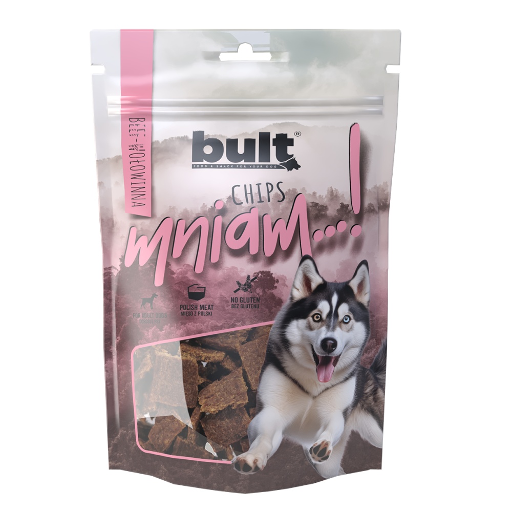 Bult Dog Chipsy hovězí 100 g