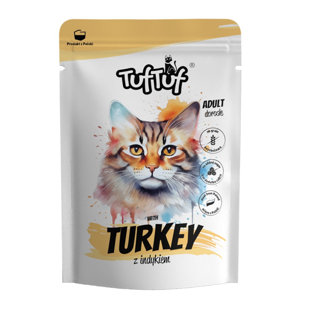 TufTuf Cat krůta, kapsička 100 g