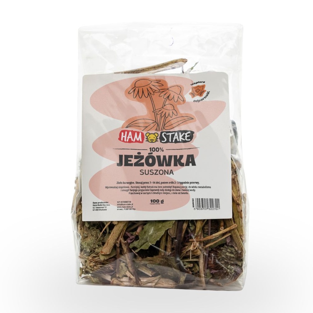 Sušená třapatka nachová pro králíky a hlodavce Ham-Stake, 100 g