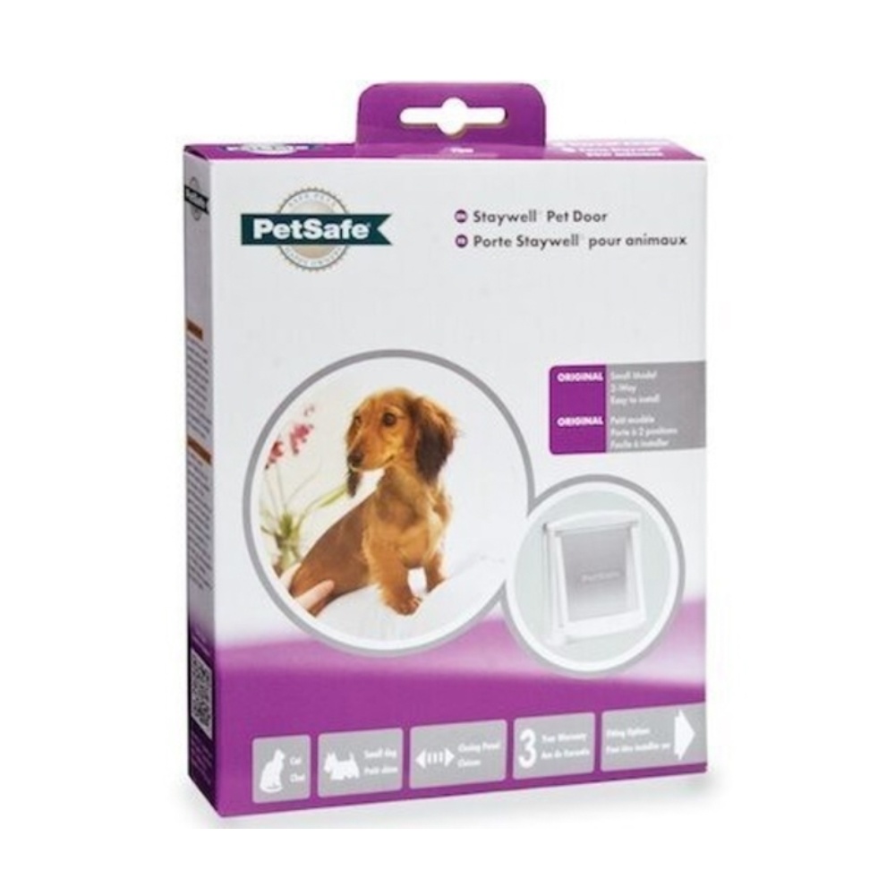 Průchozí dvířka Small bílá