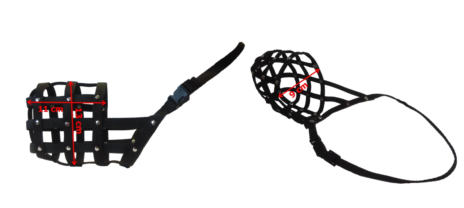 Náhubek popruh nylon německý ovčák