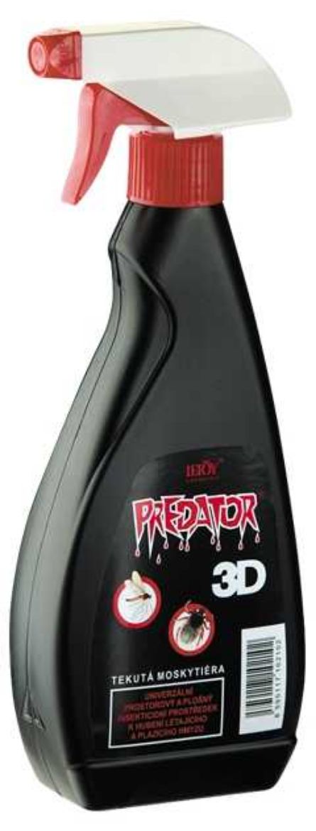 Obrázek z Repelent Predator 3D mechanický rozprašovač 500 ml 