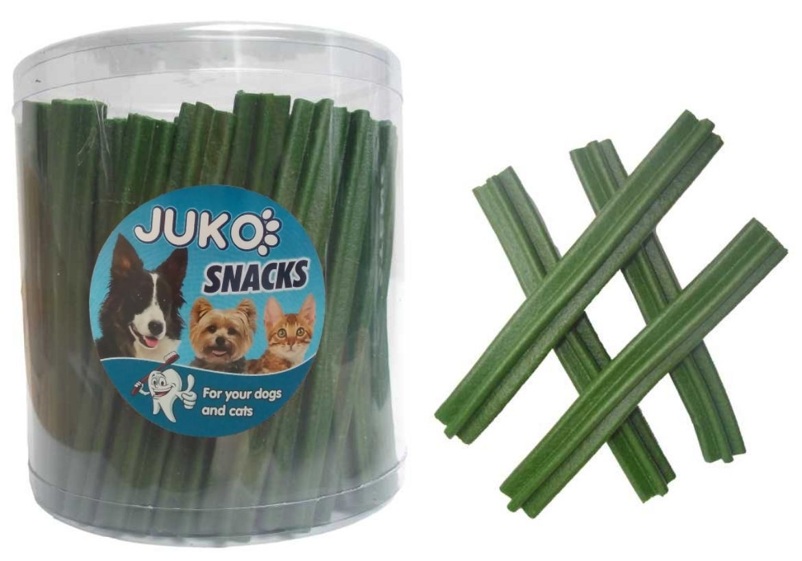 Obrázek z Jerky kříž Mentol JUKO Snacks 12,5 cm (50 ks) 