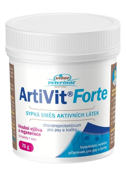 Obrázek Vitar veterinae Artivit Forte prášek 70 g