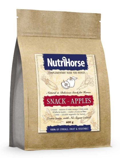 Obrázek z NutriHorse Snack (pochoutka pro koně) Apple 600 g 